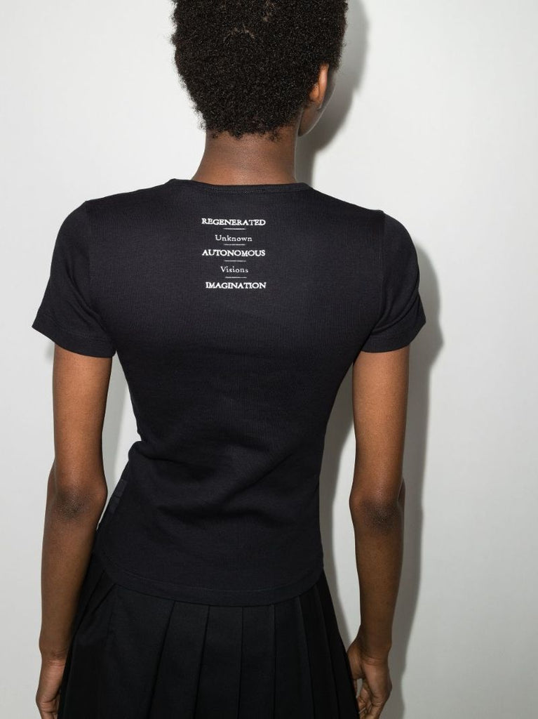 Moon Card Cotton T-shirt