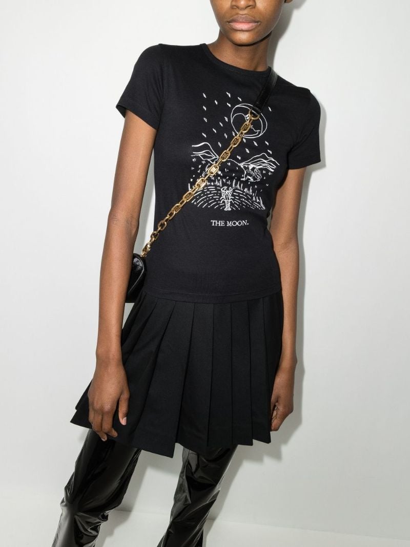 Moon Card Cotton T-shirt