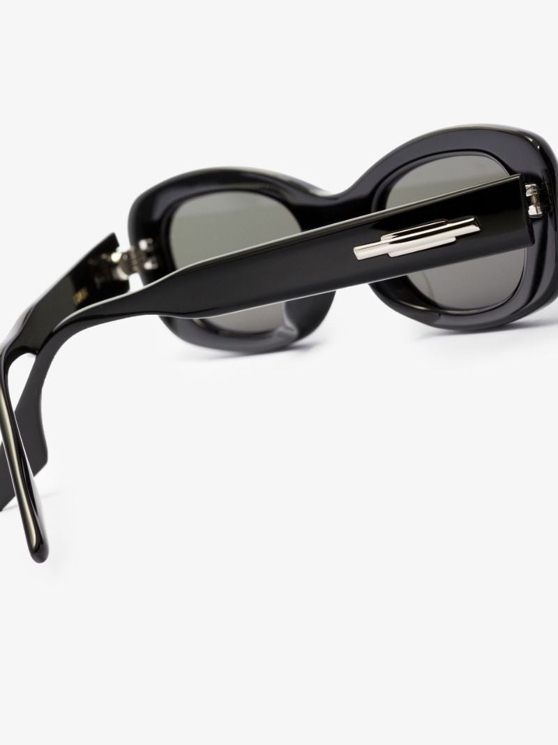 Black Tambu 01 Oval Sunglasses
