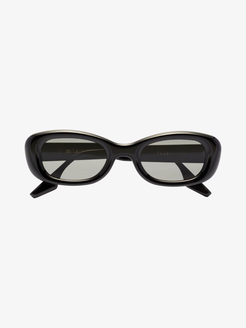 Black Tambu 01 Oval Sunglasses
