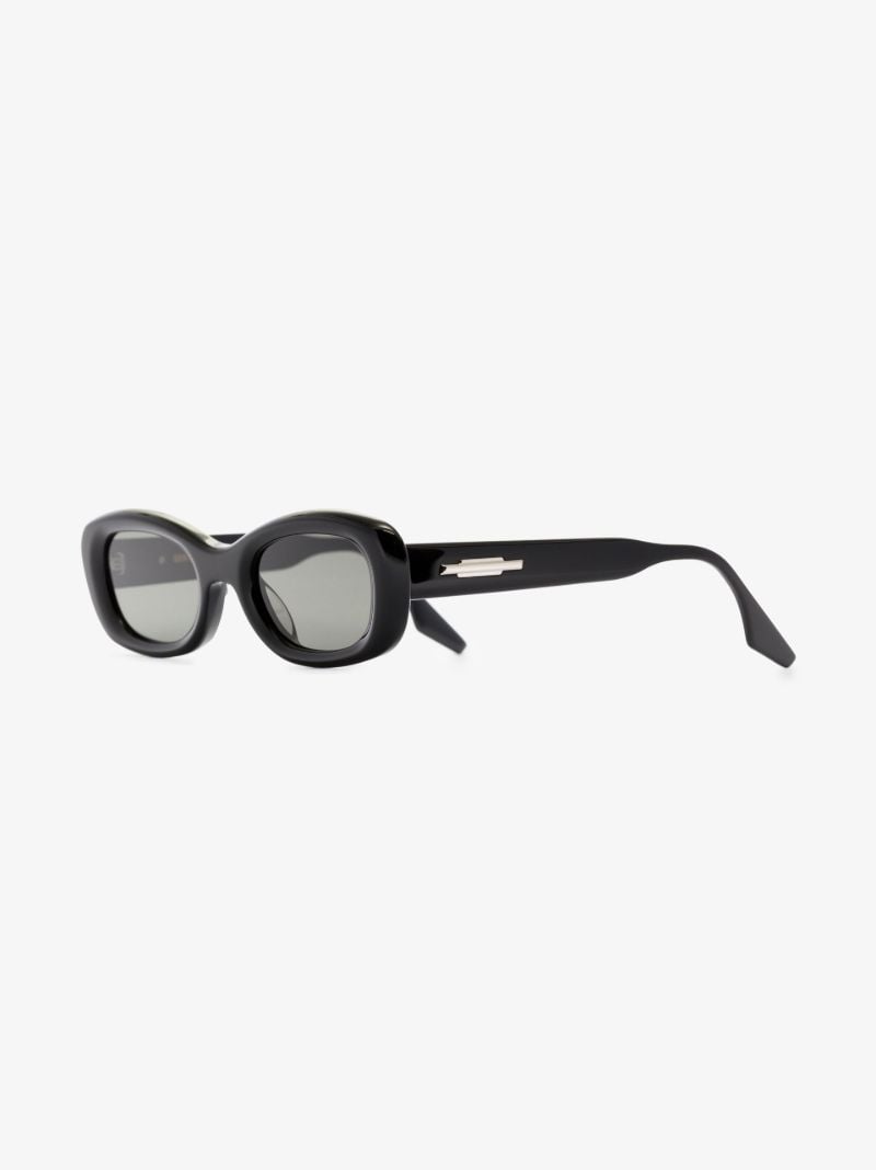 Black Tambu 01 Oval Sunglasses