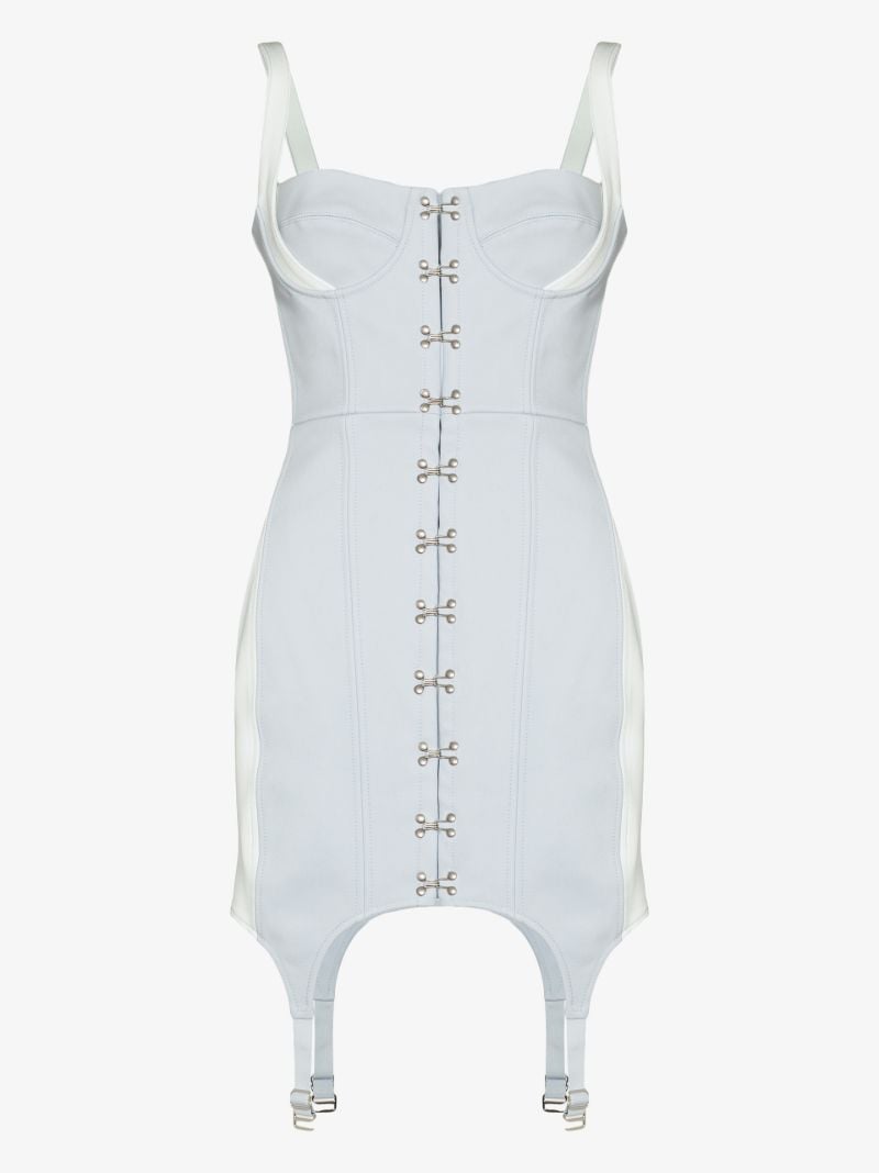 Corset Garter Mini Dress
