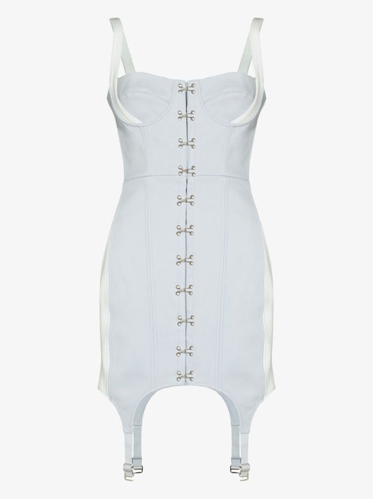 Corset Garter Mini Dress
