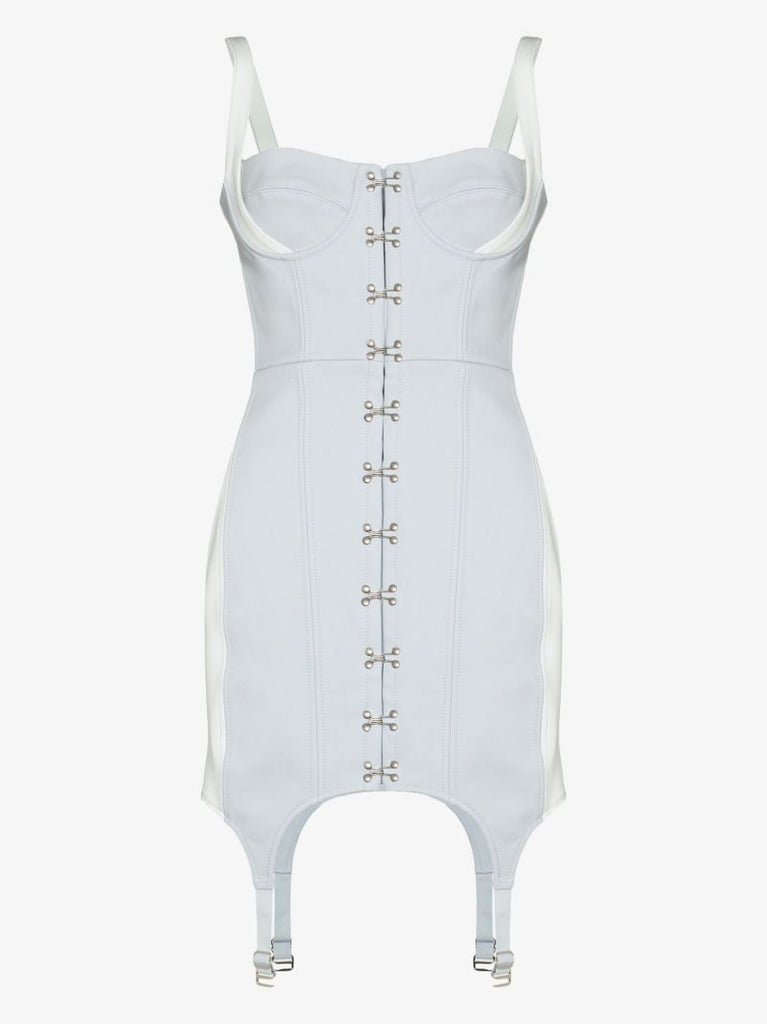Corset Garter Mini Dress