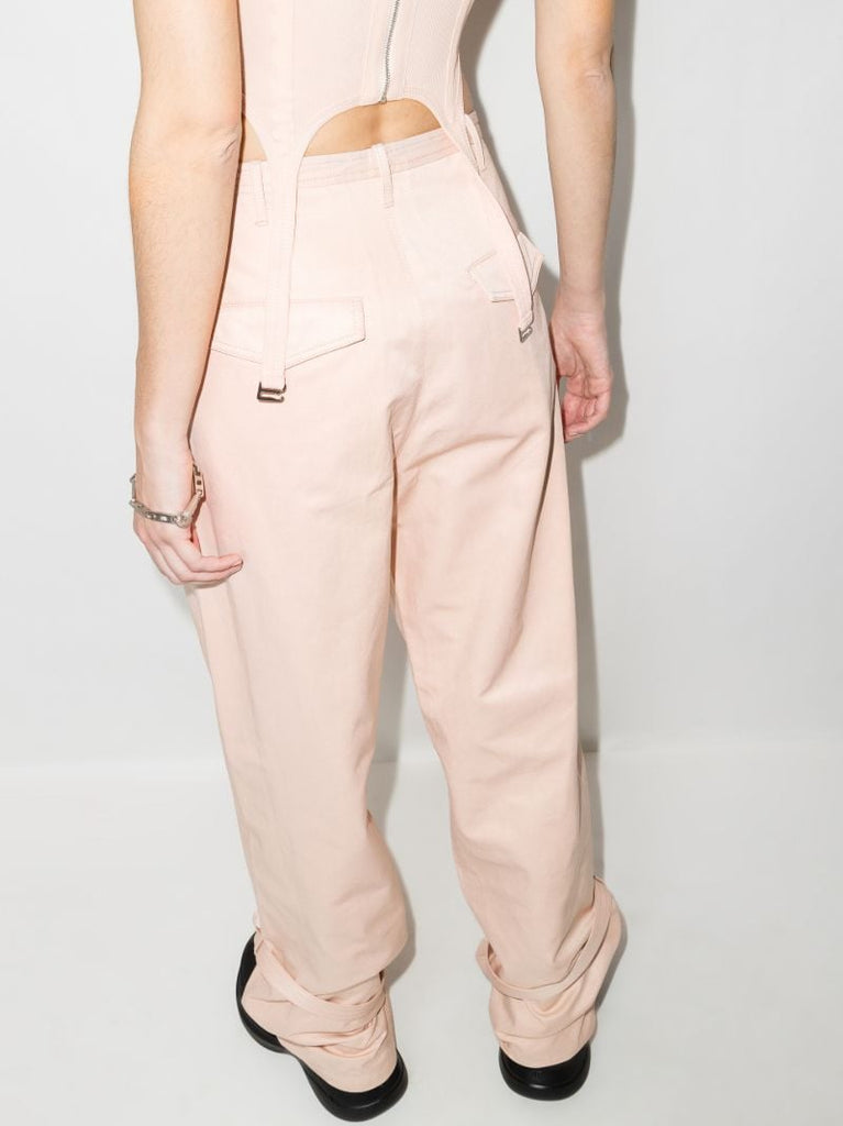 Belted Wide Leg Trousers