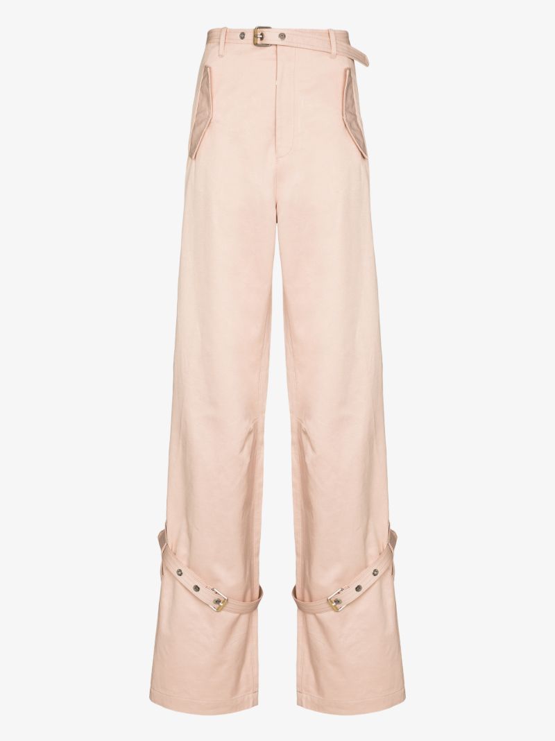 Belted Wide Leg Trousers
