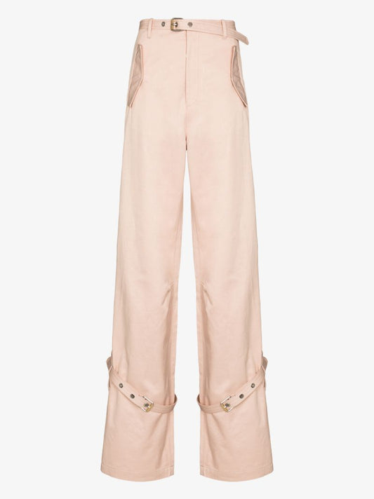 Belted Wide Leg Trousers