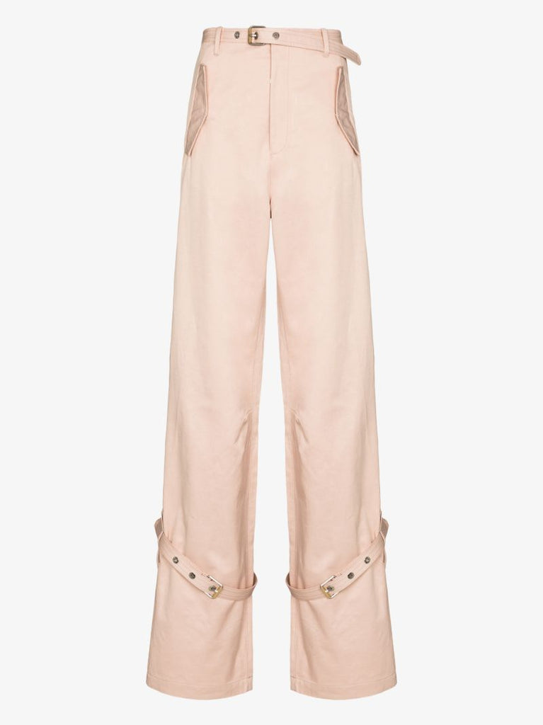 Belted Wide Leg Trousers