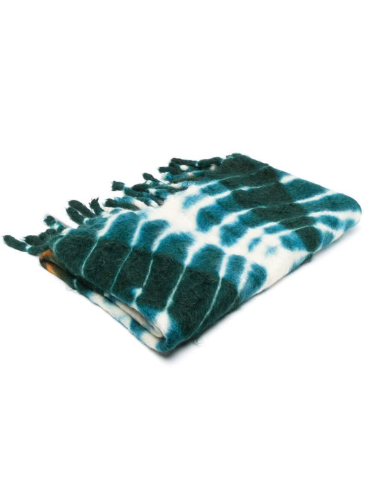 Blue Ezcaray Tie-dye Blanket