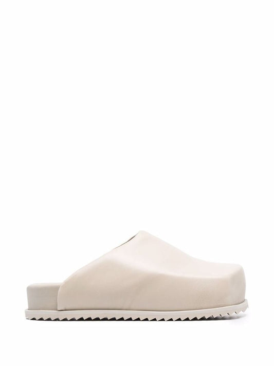 Neutral Truck Faux Leather Slides