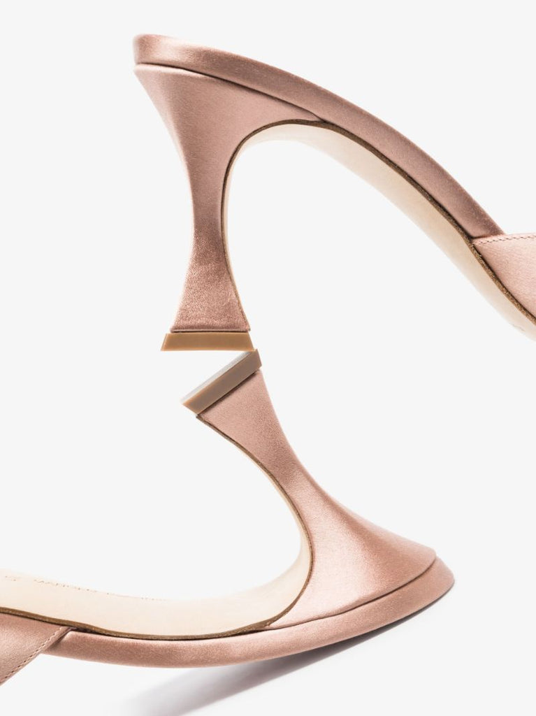 Pink Fabetamu 70 Satin Mules