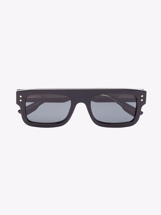 Black Rectangular Frame Sunglasses