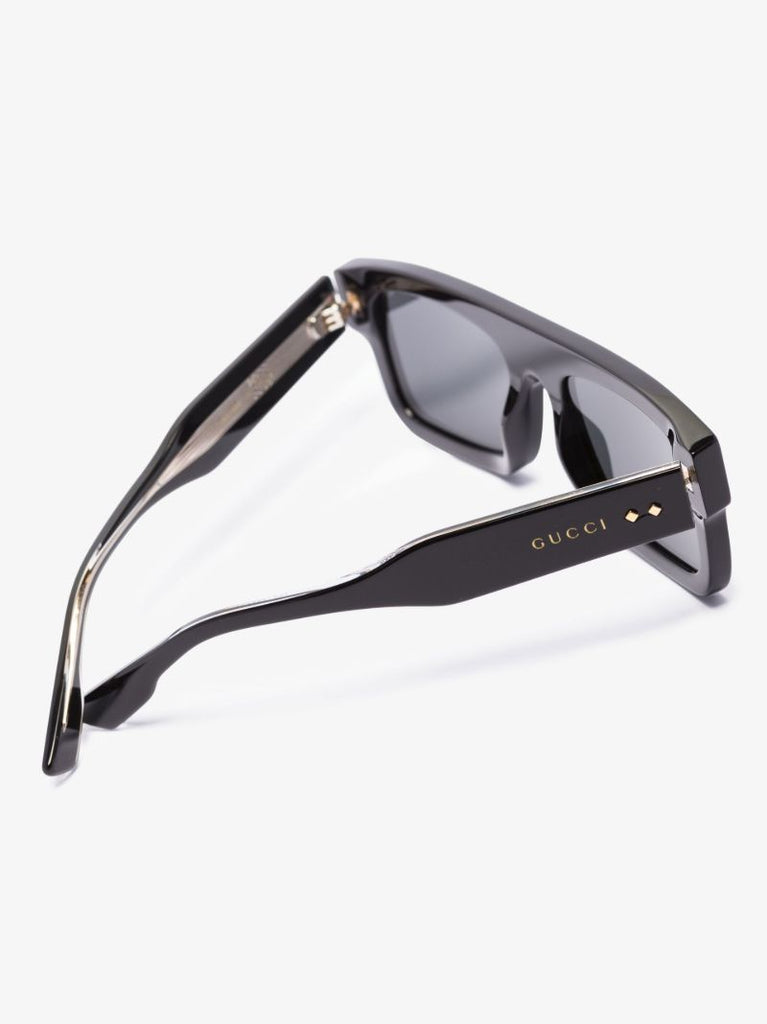 Black Rectangular Frame Sunglasses