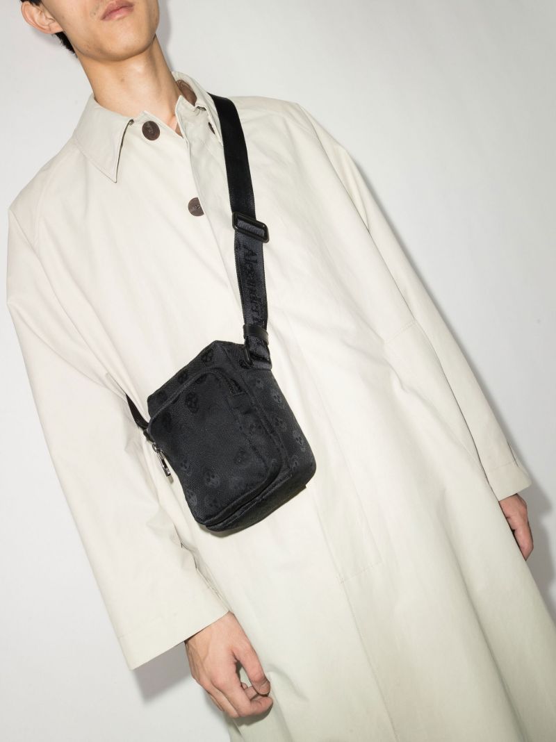 Black Skull Cross Body Bag