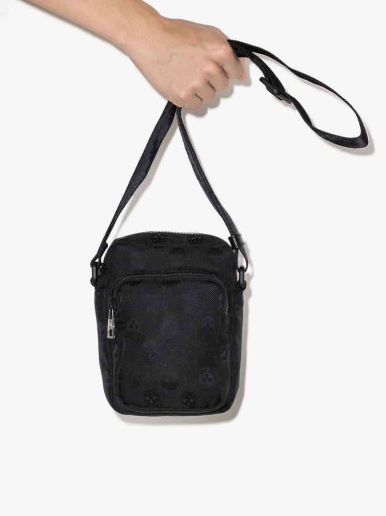 Black Skull Cross Body Bag