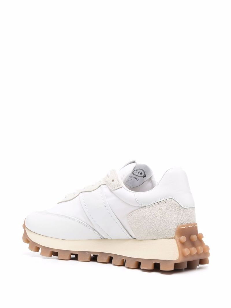 White 1t Leather Sneakers