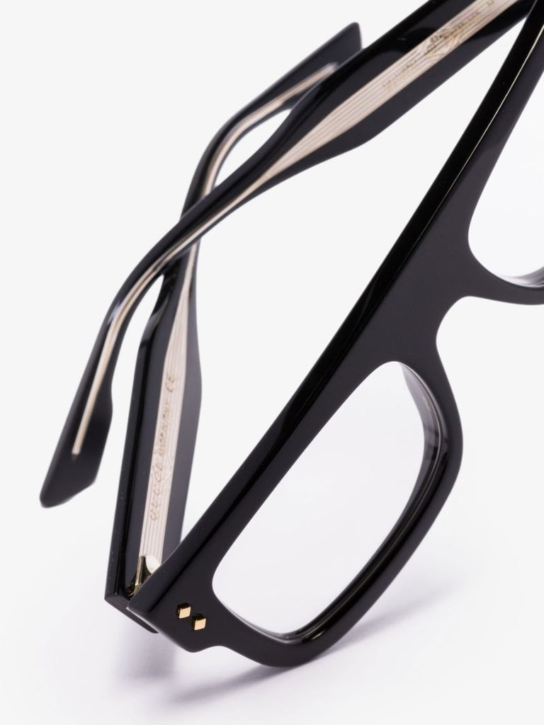 Black Rectangle Optical Glasses