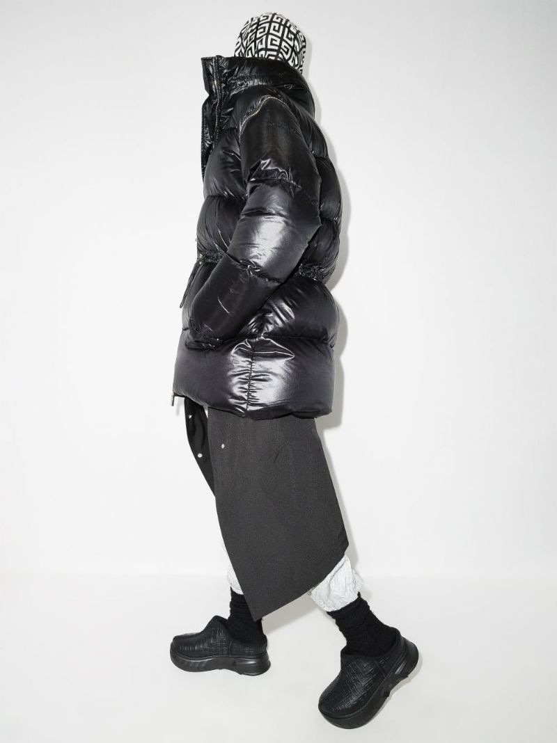 Hooded Quilted Coat