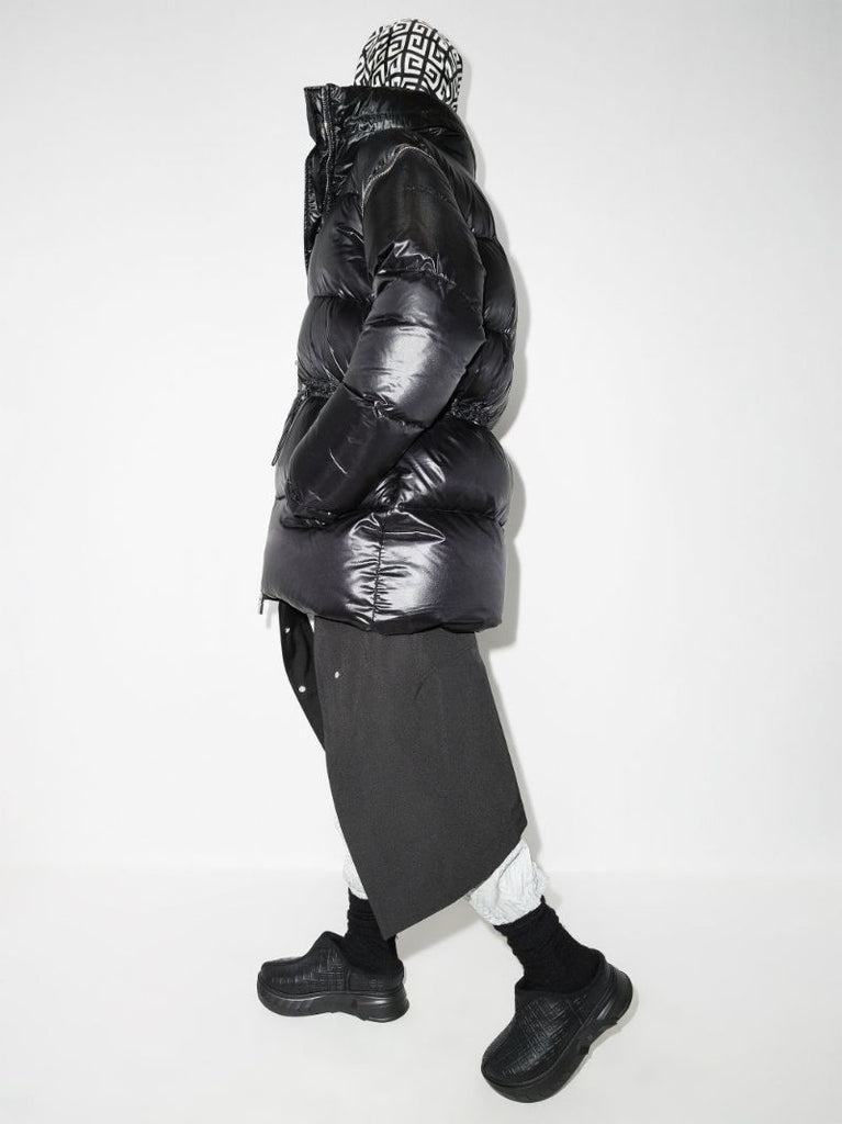 Hooded Quilted Coat