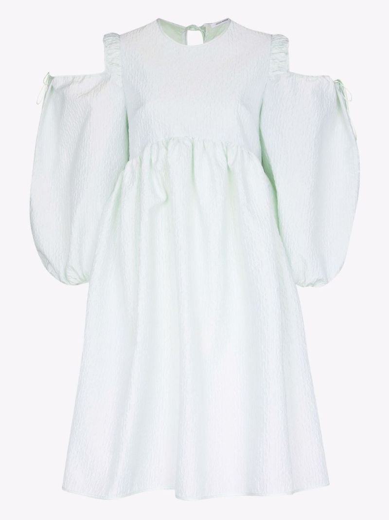 Janessa Puff Sleeve Midi Dress