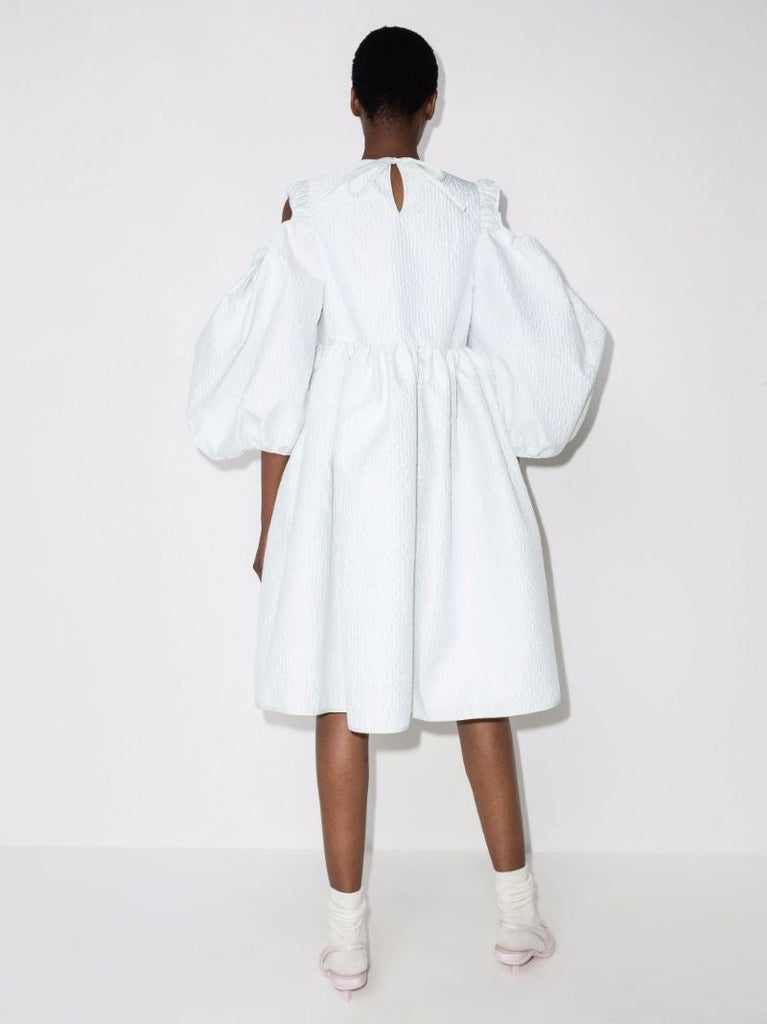 Janessa Puff Sleeve Midi Dress