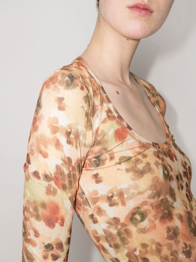 Cathleen Animal Print Mini Dress