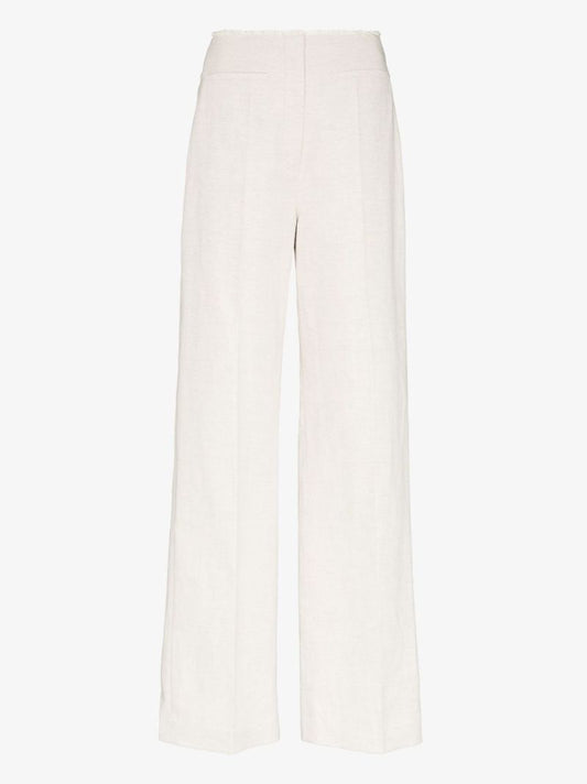 Alette Frayed Straight Leg Jeans