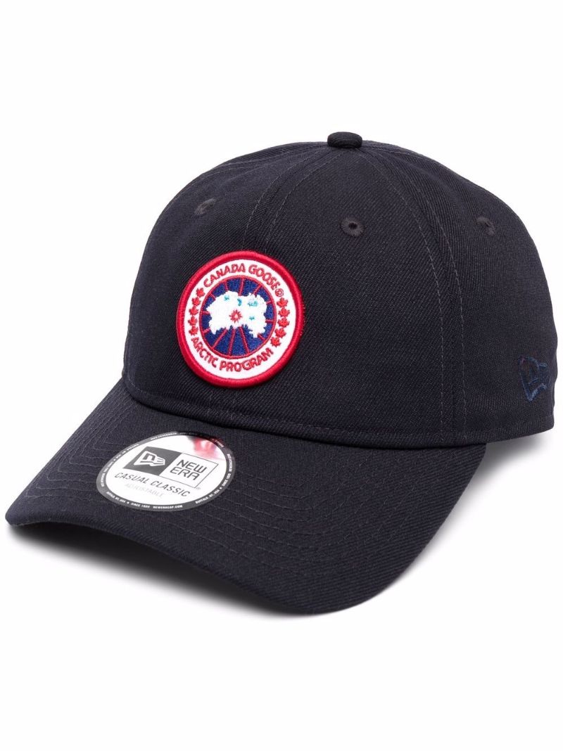 Blue Logo Cotton Baseball Cap