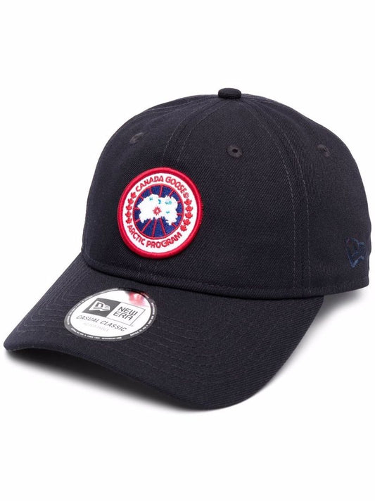 Blue Logo Cotton Baseball Cap