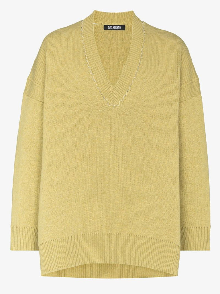 V-neck Merino Wool Sweater