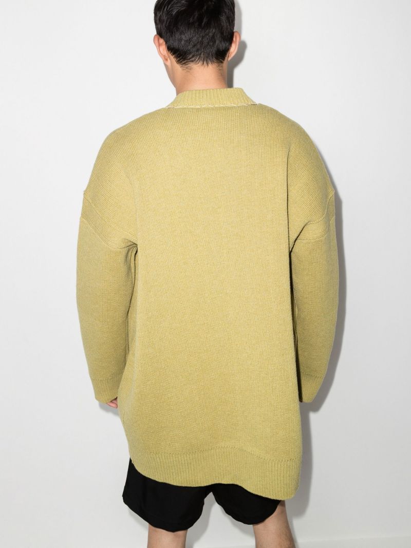 V-neck Merino Wool Sweater
