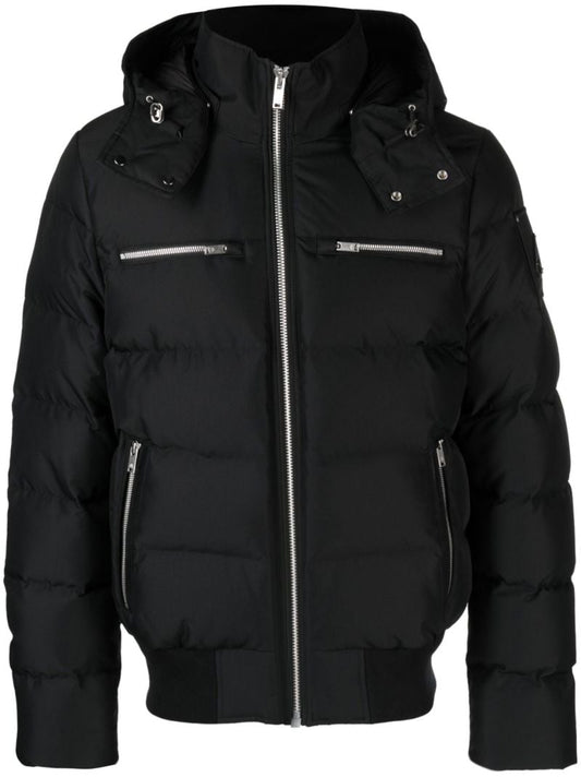 Black Boreum Padded Bomber Jacket
