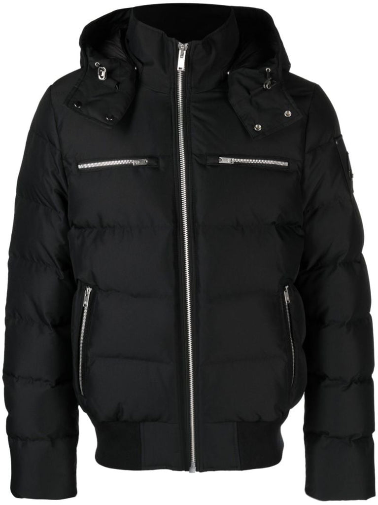 Black Boreum Padded Bomber Jacket