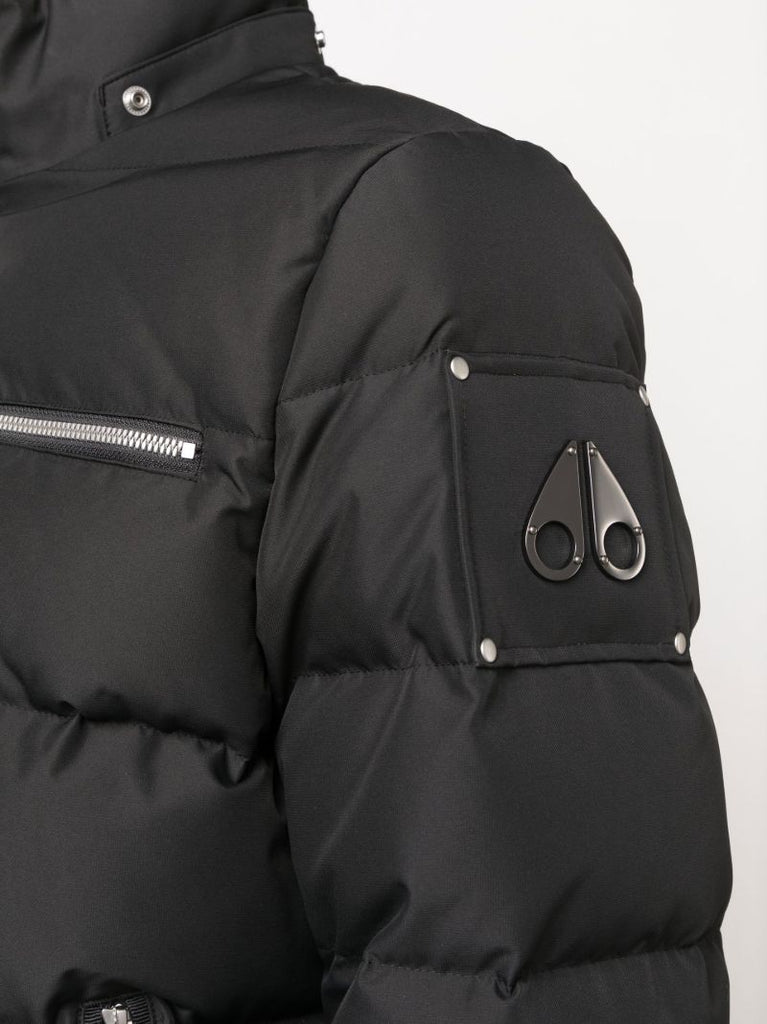 Black Boreum Padded Bomber Jacket