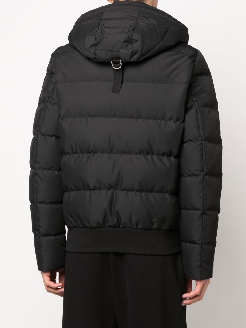 Black Boreum Padded Bomber Jacket