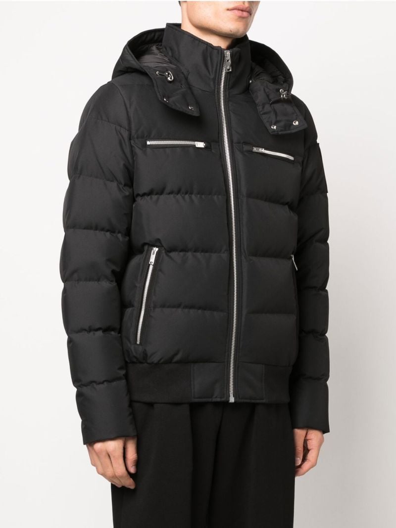 Black Boreum Padded Bomber Jacket