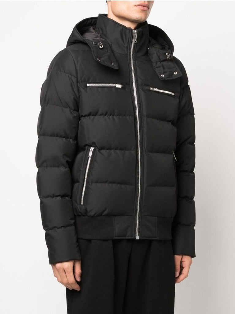 Black Boreum Padded Bomber Jacket