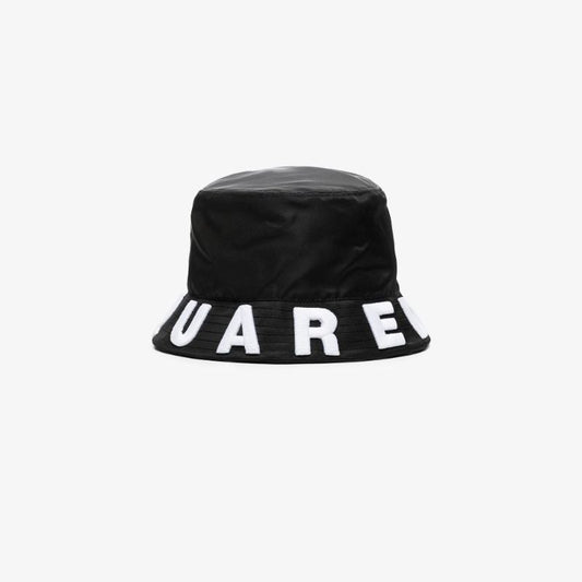 Black Logo Bucket Hat