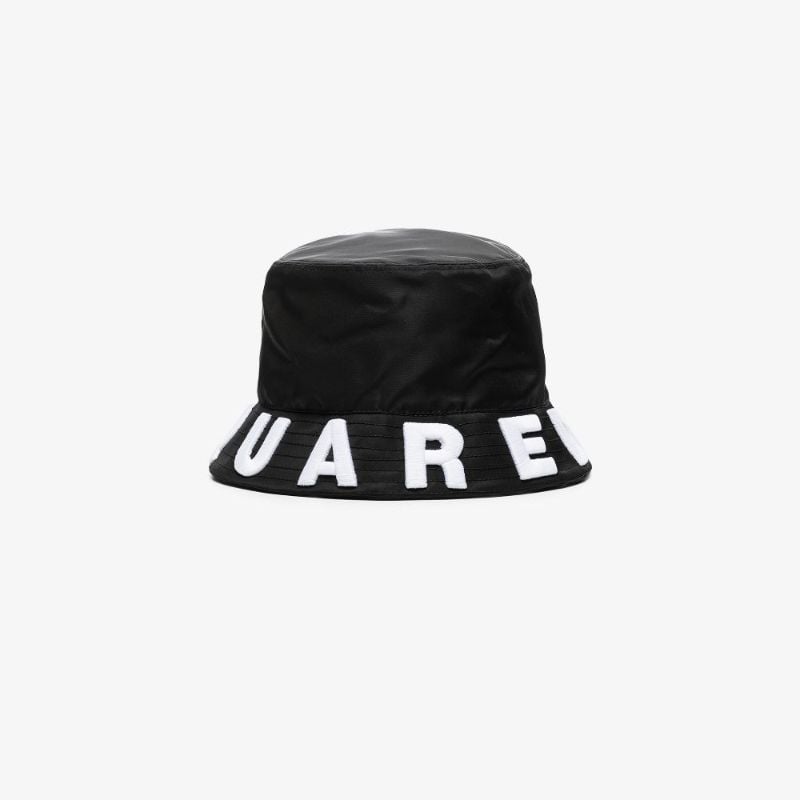 Black Logo Bucket Hat