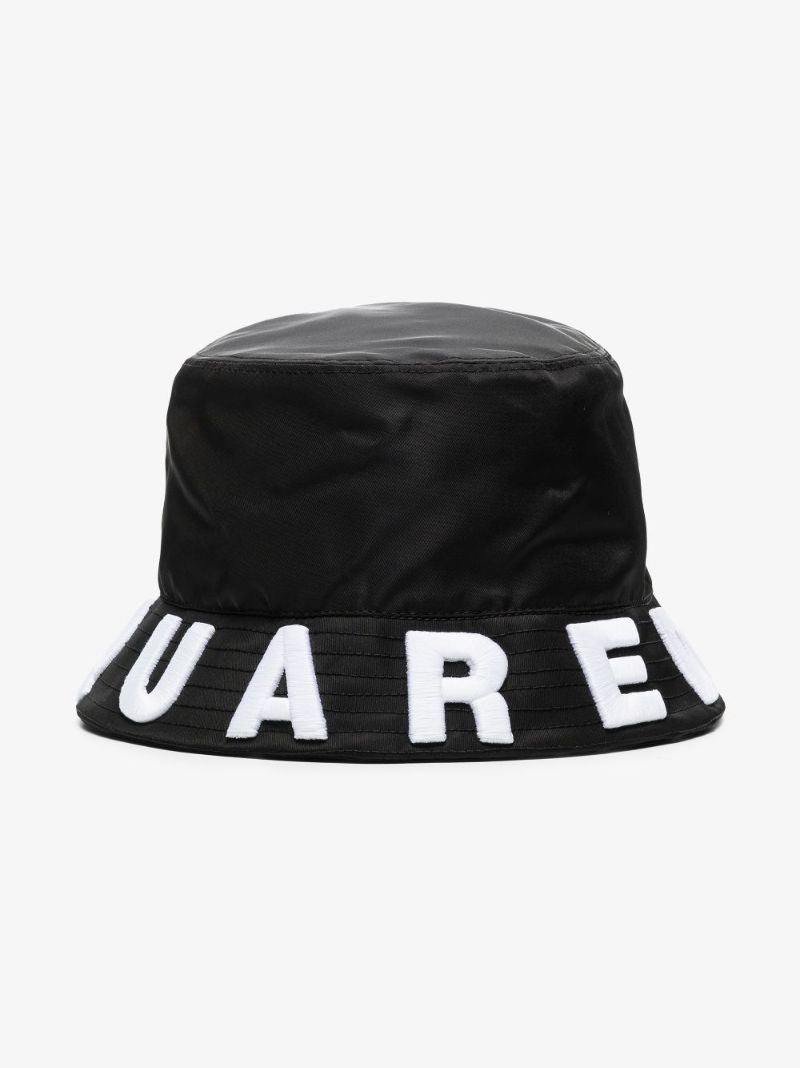 Black Logo Bucket Hat