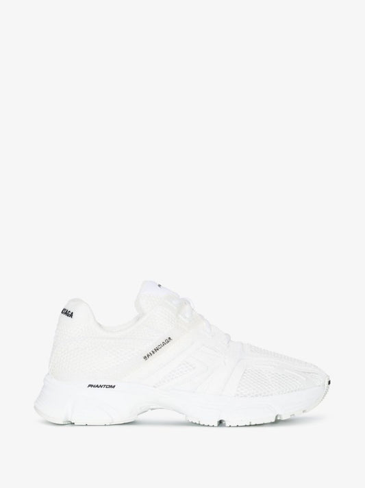 White Phantom Low Top Sneakers