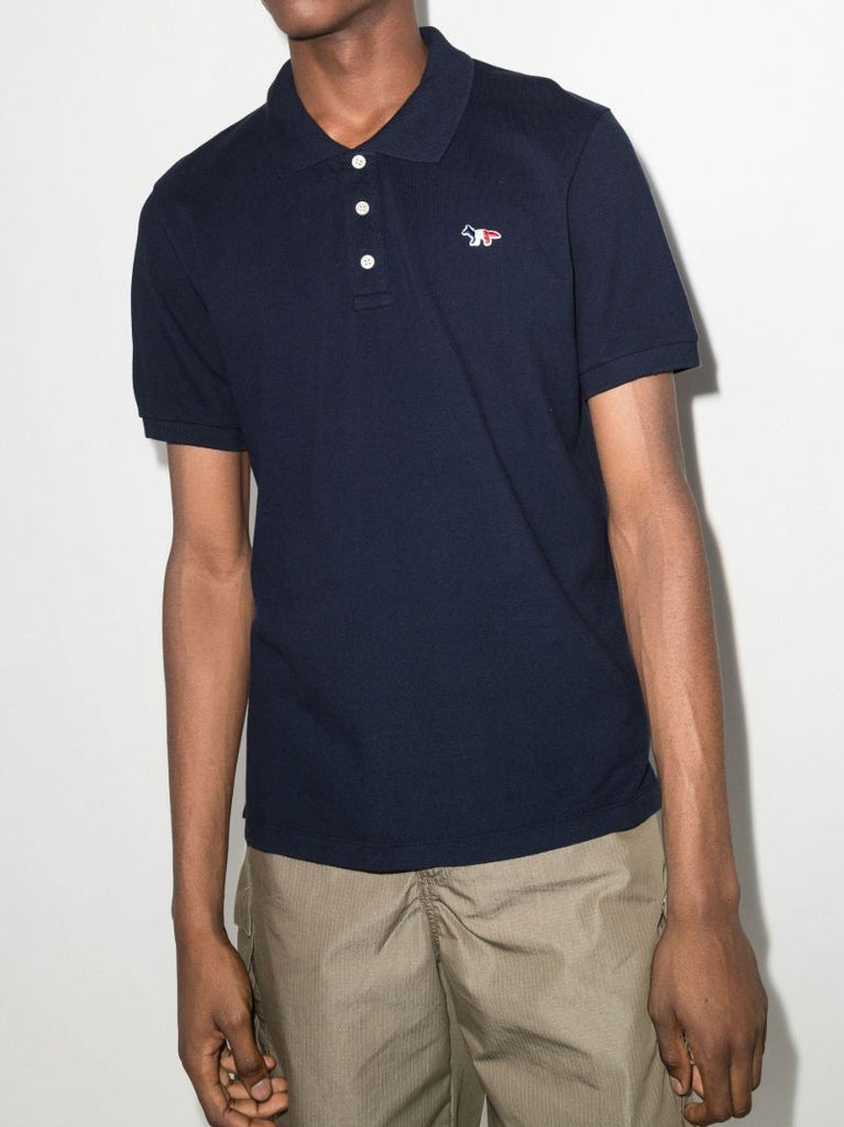 Blue Fox Patch Polo Shirt
