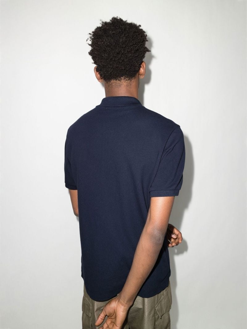 Blue Fox Patch Polo Shirt