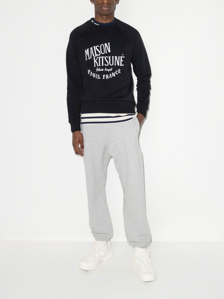 Black Palais Royal Cotton Sweatshirt