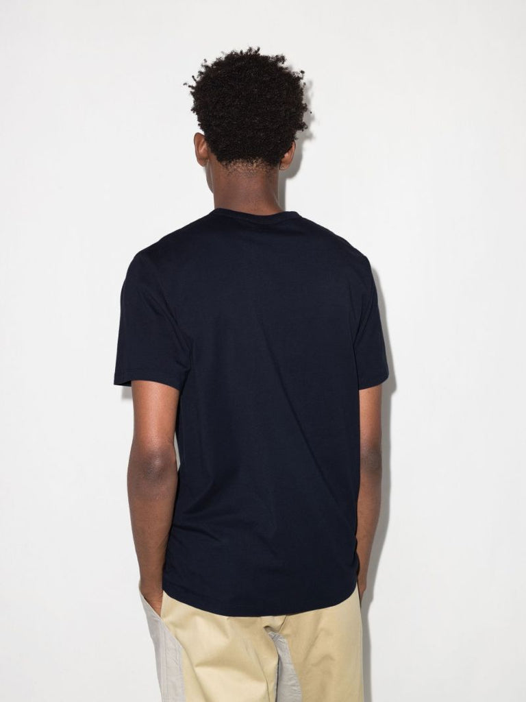 Blue Baby Fox Patch Pocket T-shirt