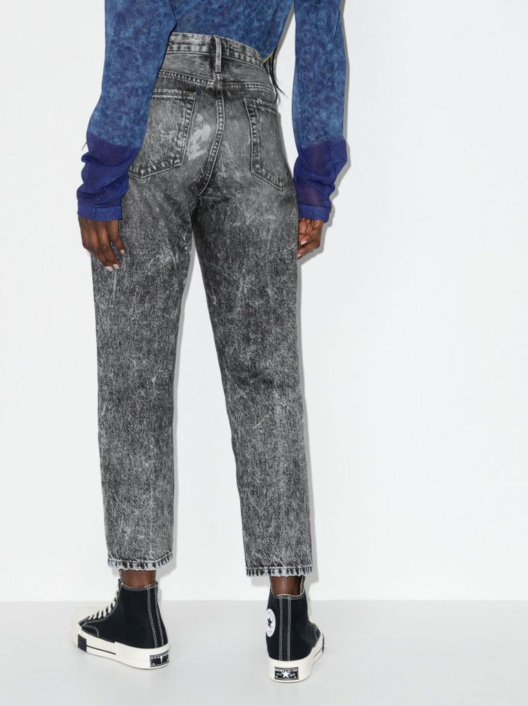 Grey Le Noveau Straight-leg Jeans