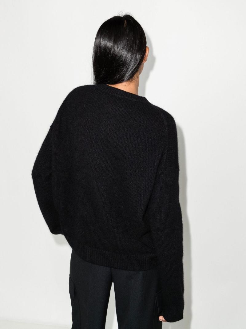 Black the Ivy Cashmere Knitted Sweater