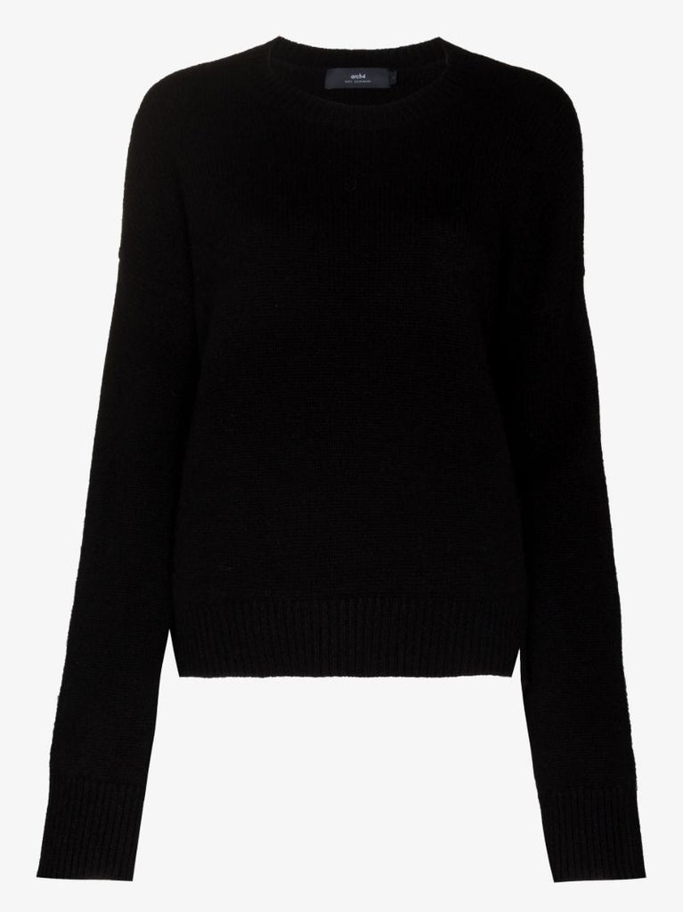 Black the Ivy Cashmere Knitted Sweater