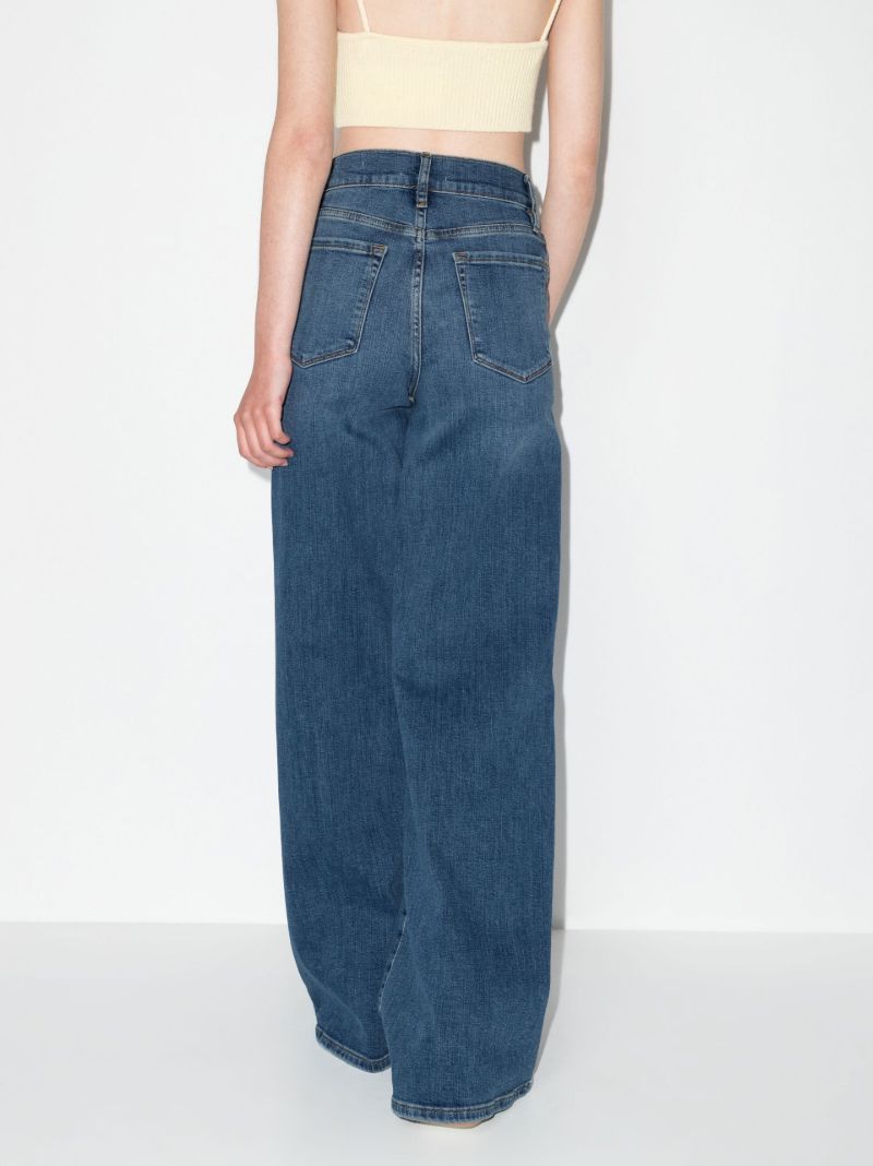 Blue Le Palazzo Flared Jeans