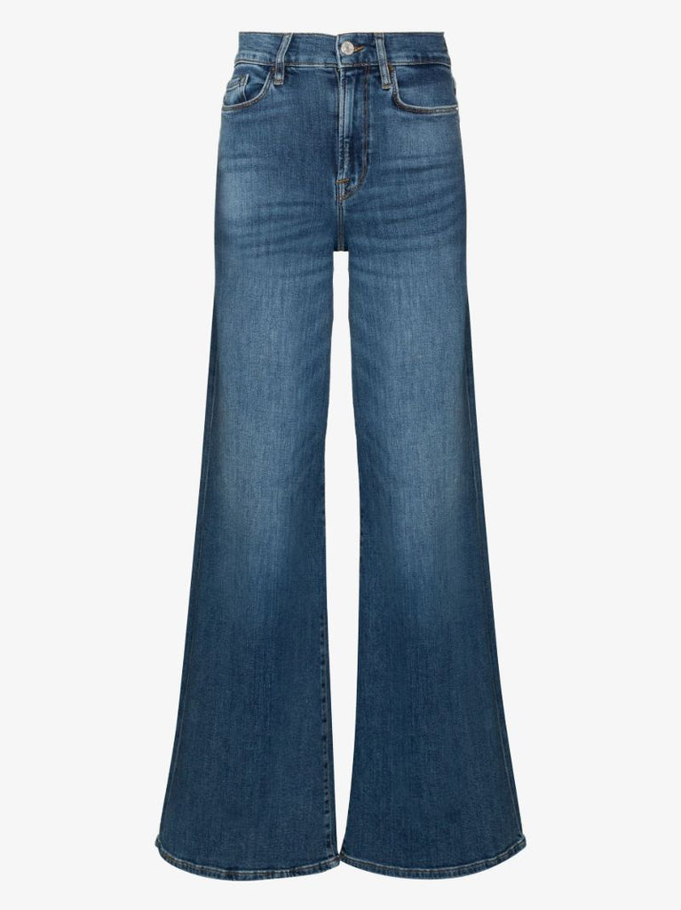 Blue Le Palazzo Flared Jeans